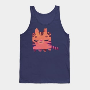 Cute tiger Tank Top